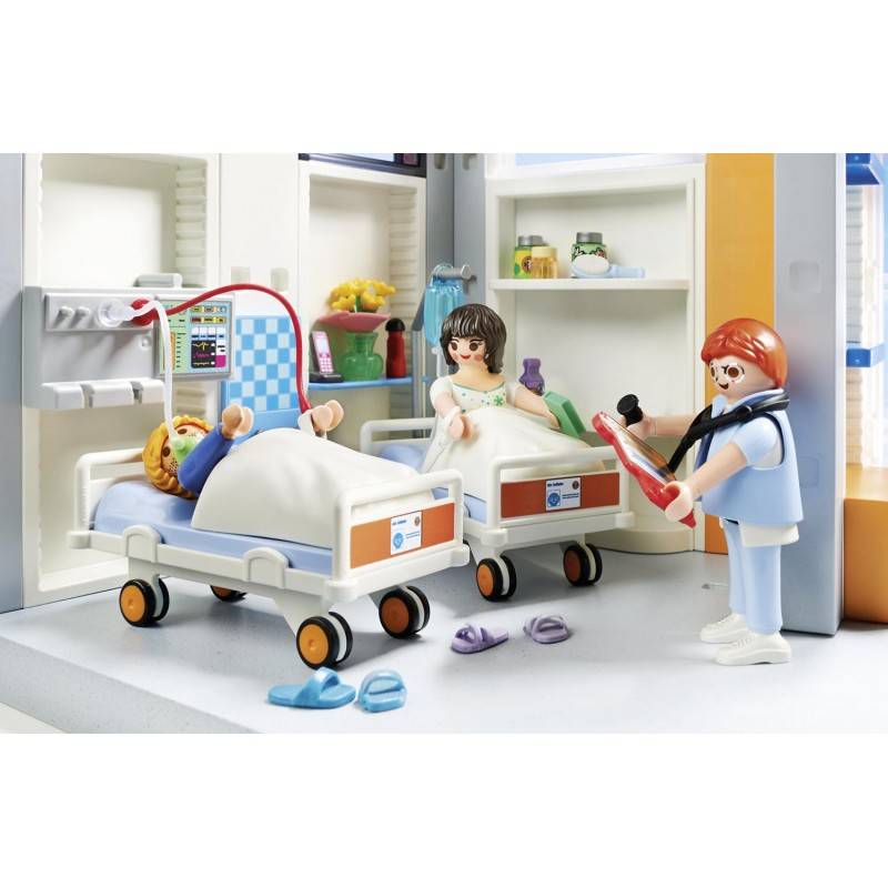 PLAYMOBIL 70191 CITY LIFE FURNISHED HOSPITAL WING